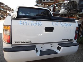 2007 HONDA RIDGELINE RT WHITE DOUBLE CAB 3.5L AT 4WD A17648